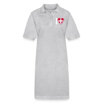 Love Savoie 2C - Stanley/Stella PAIGER Organic Women’s Polo Dress - black - Front