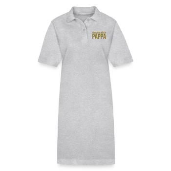 Pappa / Papa / Dad / fars dag / vaderdag / Daddy - Stanley/Stella PAIGER Organic Women’s Polo Dress - black - Front