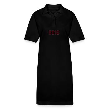 2010 Year Number - Stanley/Stella PAIGER Organic Women’s Polo Dress - black - Front