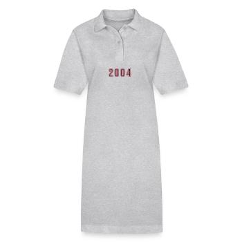 2004 Jahr Zahl - Stanley/Stella Frauen Bio-Polokleid PAIGER - Schwarz - Vorne