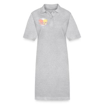 Nothing Butt Pigs - Stanley/Stella PAIGER Organic Women’s Polo Dress - black - Front