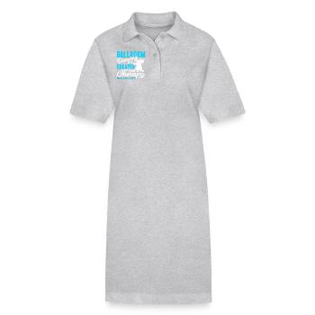 Ballroom Dance Cheaper Than Therapy - Stanley/Stella PAIGER Organic Women’s Polo Dress - black - Front