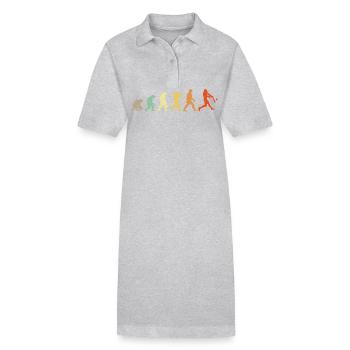 Ich kann nicht Baseball haben - Stanley/Stella Frauen Bio-Polokleid PAIGER - Schwarz - Vorne