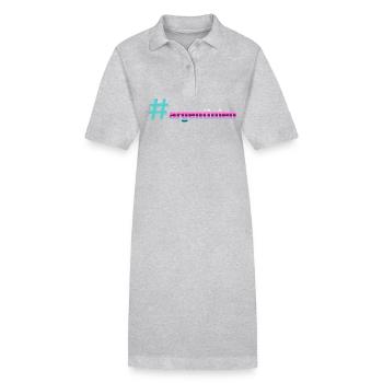 Argentina Argentinien - Stanley/Stella Frauen Bio-Polokleid PAIGER - Schwarz - Vorne