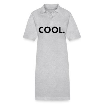cool. - Stanley/Stella Frauen Bio-Polokleid PAIGER - Schwarz - Vorne