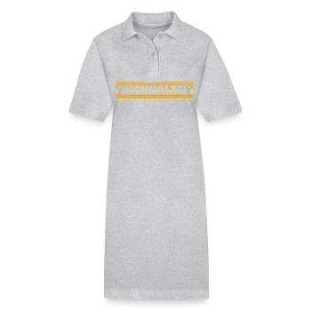 Buchhalter - Stanley/Stella Frauen Bio-Polokleid PAIGER - Schwarz - Vorne