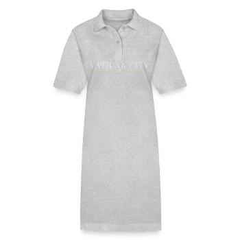 T-shirt de design de style de la Cité du Vatican - Robe polo bio PAIGER Stanley/Stella Femme - noir - Devant
