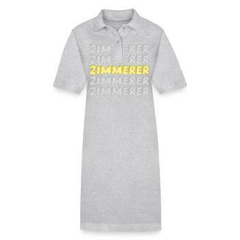 Work Carpenter - Stanley/Stella PAIGER Organic Women’s Polo Dress - black - Front
