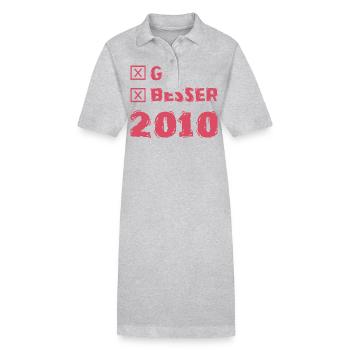 2010 - Stanley/Stella PAIGER Organic Women’s Polo Dress - black - Front