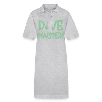 Dive Master Diving Scuba Diver - Stanley/Stella Frauen Bio-Polokleid PAIGER - Schwarz - Vorne