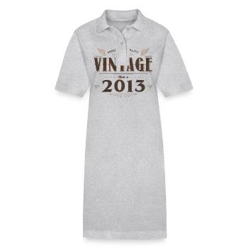 11 Jahre alter Jahrgang 2013 Limitierte Auflage 11. - Stanley/Stella Frauen Bio-Polokleid PAIGER - Schwarz - Vorne