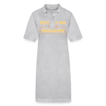 Lustig Organ Builder - Stanley/Stella PAIGER Organic Women’s Polo Dress - black - Front
