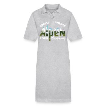 Alpenüberquerung 2025, Oberstdorf Meran, Wandern - Stanley/Stella Frauen Bio-Polokleid PAIGER - Schwarz - Vorne