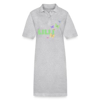 Lilli - Stanley/Stella Frauen Bio-Polokleid PAIGER - Schwarz - Vorne