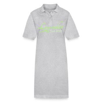 2021 - Stanley/Stella Frauen Bio-Polokleid PAIGER - Schwarz - Vorne