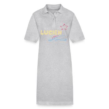 Gift Lucien - Stanley/Stella PAIGER Organic Women’s Polo Dress - black - Front
