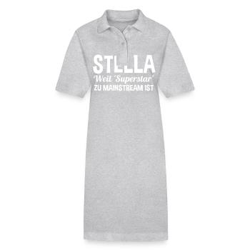 First name Stella - Stanley/Stella PAIGER Organic Women’s Polo Dress - black - Front