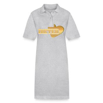 Gold Dieter - Stanley/Stella Frauen Bio-Polokleid PAIGER - Schwarz - Vorne