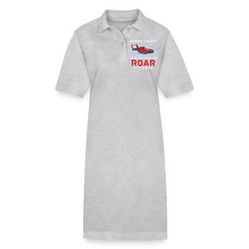 Wasserflugzeug Rennen Motor Brüllen Wassersport - Stanley/Stella Frauen Bio-Polokleid PAIGER - Schwarz - Vorne