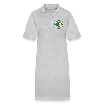 Algerien Kreis mit Nationalflagge Geschenk Algier - Stanley/Stella Frauen Bio-Polokleid PAIGER - Schwarz - Vorne