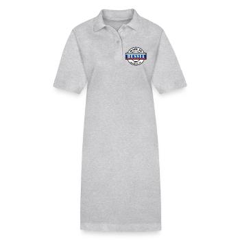 MADE IN RUSSIA, Russia, Russian Federation - Stanley/Stella PAIGER Organic Women’s Polo Dress - black - Front