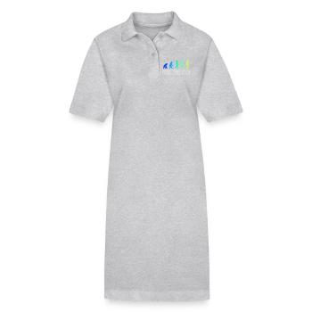 Évolution du joueur Déclaration de jeu Padel Padel - Robe polo bio PAIGER Stanley/Stella Femme - noir - Devant