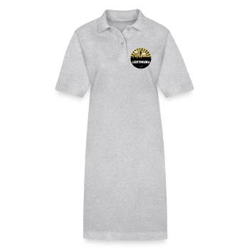 Match à domicile Dortmund Skyline - Robe polo bio PAIGER Stanley/Stella Femme - noir - Devant