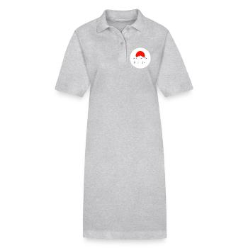 Der Berg Fuji auf der aufgehenden Sonne - Stanley/Stella Frauen Bio-Polokleid PAIGER - Schwarz - Vorne