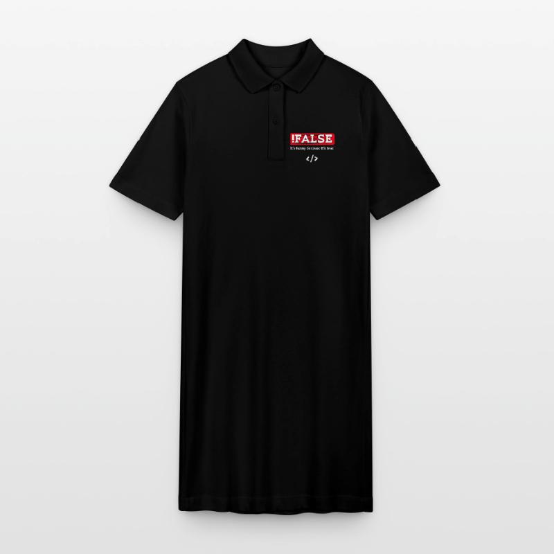 Debug Scripting Statement Developer Code Nerd Stanley/Stella PAIGER Organic Women’s Polo Dress