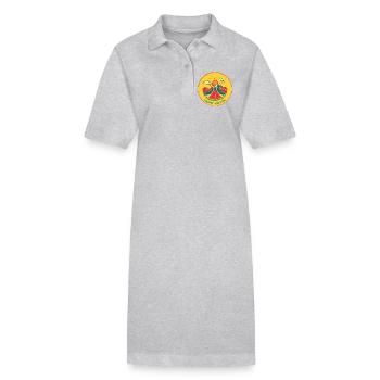 LA GRANDE BOUCLE - Stanley/Stella Frauen Bio-Polokleid PAIGER - Schwarz - Vorne