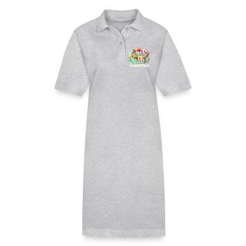 AA Meeting-Batterien Nüchternheit Humor T-Shirt - Stanley/Stella Frauen Bio-Polokleid PAIGER - Schwarz - Vorne
