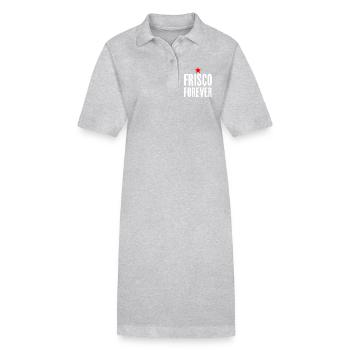 Frisco Forever San Francisco City Love - Stanley/Stella PAIGER Organic Women’s Polo Dress - black - Front