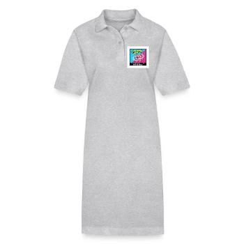 Geniale Idee Brain Pop - Stanley/Stella Frauen Bio-Polokleid PAIGER - Schwarz - Vorne