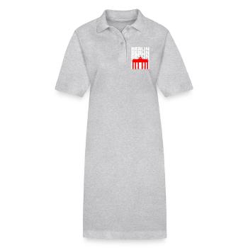 BERLINER TOR, FREIHEIT! DIT IS BERLIN - Stanley/Stella Frauen Bio-Polokleid PAIGER - Schwarz - Vorne