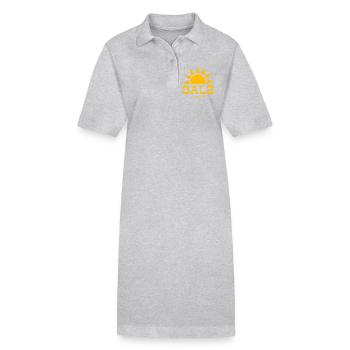 Salé Morocco Sun  - Stanley/Stella PAIGER Organic Women’s Polo Dress - black - Front