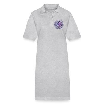 Zodiac Sign Sternzeichen Fische Pisces Geschenk - Stanley/Stella Frauen Bio-Polokleid PAIGER - Schwarz - Vorne