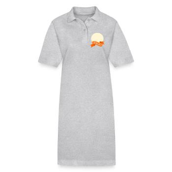Braut Schleife - Stanley/Stella Frauen Bio-Polokleid PAIGER - Schwarz - Vorne