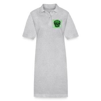 Irrenanstalt Erde - Stanley/Stella Frauen Bio-Polokleid PAIGER - Schwarz - Vorne