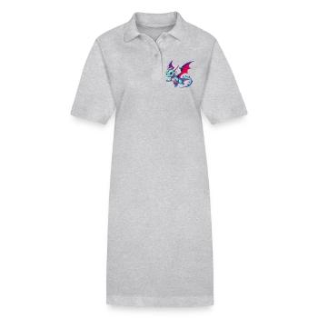 Dragon - Stanley/Stella PAIGER Organic Women’s Polo Dress - black - Front