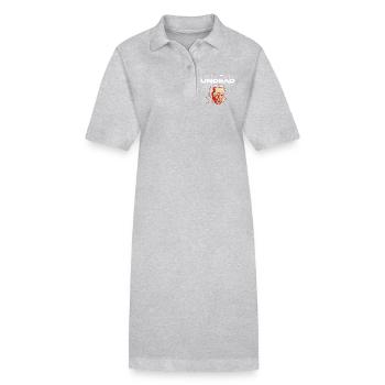 Design classique du film Dracula Tribute Design - Robe polo bio PAIGER Stanley/Stella Femme - noir - Devant