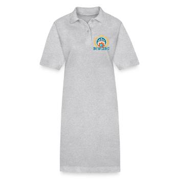 Royal Crown Bowling - Stanley/Stella Frauen Bio-Polokleid PAIGER - Schwarz - Vorne