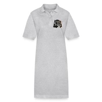 Origines du Dub Reggae Soundsystem - Robe polo bio PAIGER Stanley/Stella Femme - noir - Devant