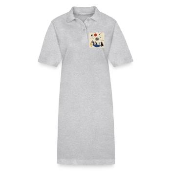 Fragile Republic - Stanley/Stella PAIGER Organic Women’s Polo Dress - black - Front