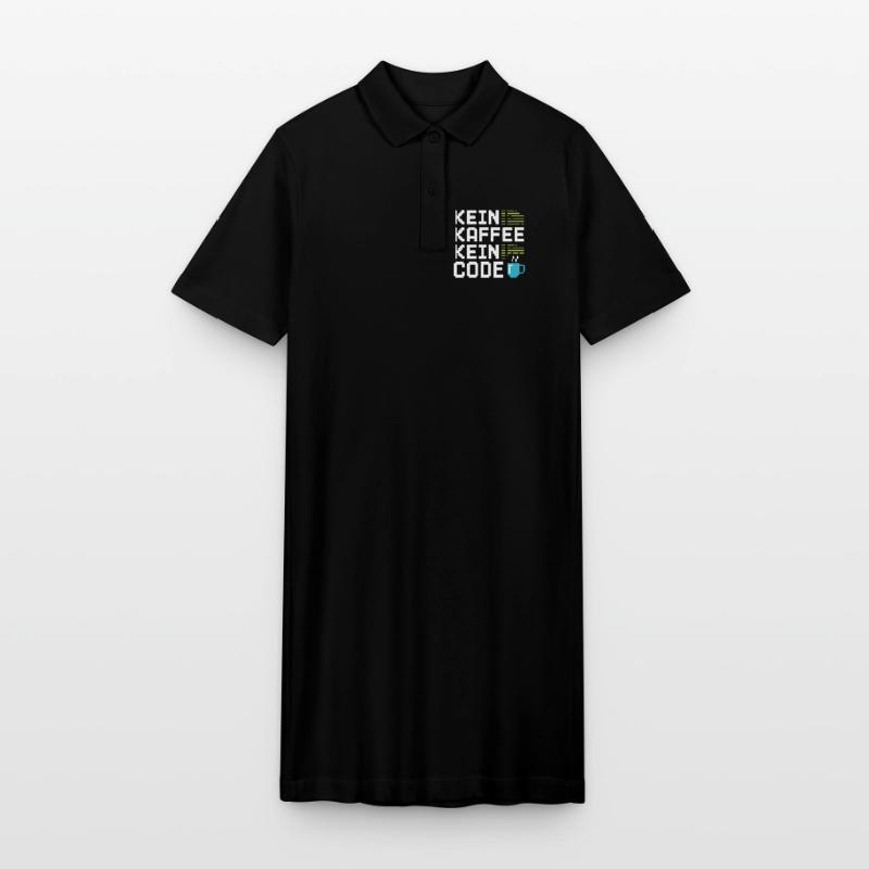 No Coffee No Code Programmer Computer Scientist Stanley/Stella PAIGER Organic Women’s Polo Dress