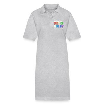 Révélation du sexe de la fête de bébé de la Saint-Patrick - Robe polo bio PAIGER Stanley/Stella Femme - noir - Devant
