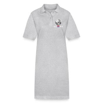 Souvenir de voyage Bol Croatia Streetwear - Robe polo bio PAIGER Stanley/Stella Femme - noir - Devant