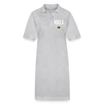 Ndola, Zambia - Stanley/Stella PAIGER Organic Women’s Polo Dress - black - Front