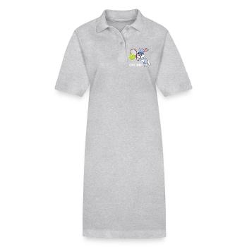 J’adore le tennis - Robe polo bio PAIGER Stanley/Stella Femme - noir - Devant