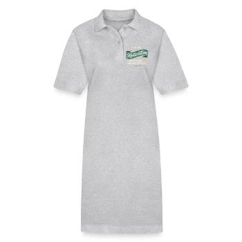 Ich und Motivation – Wir kennen uns nur flüchtig - Stanley/Stella Frauen Bio-Polokleid PAIGER - Schwarz - Vorne