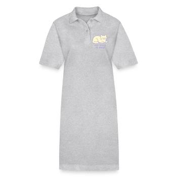 Lo Fi Cat Hoodie – Cozy State of Mind - Stanley/Stella Frauen Bio-Polokleid PAIGER - Schwarz - Vorne